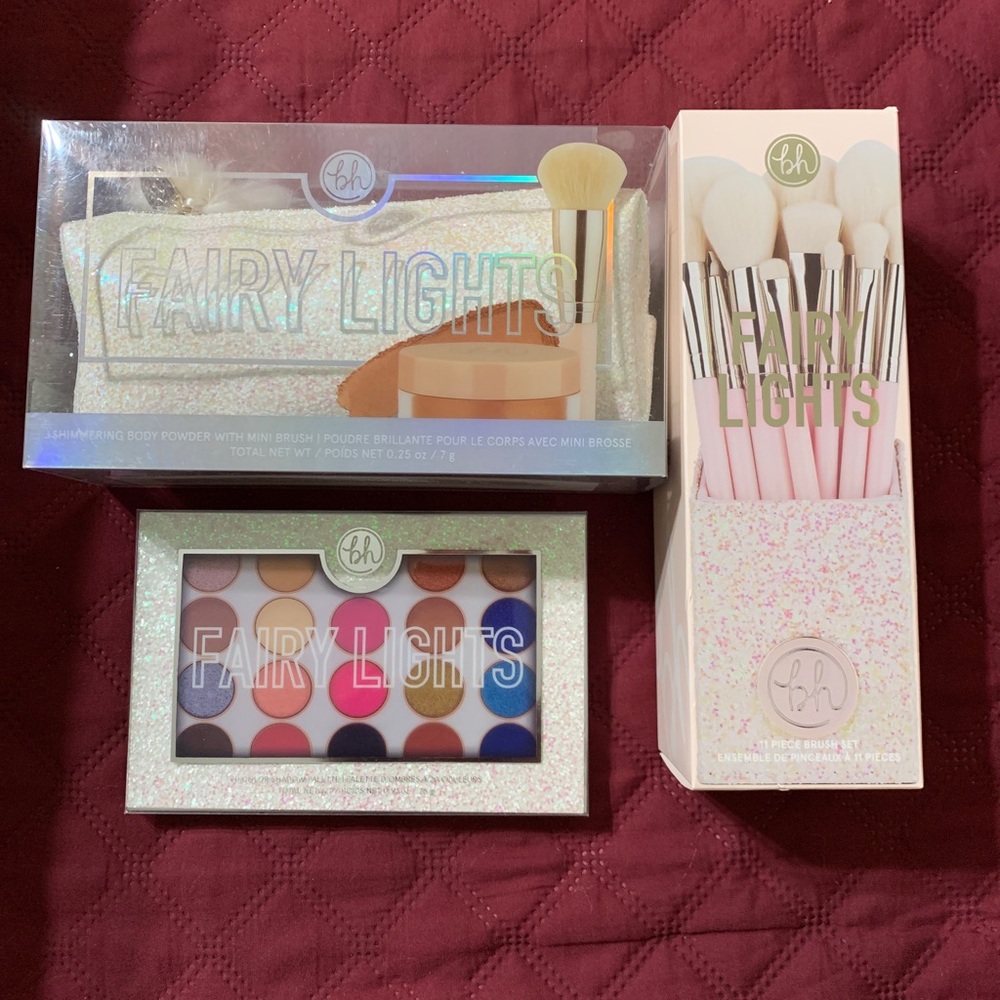 BH Cosmetics Fairy Lights Brush Set/ Palette /Bag